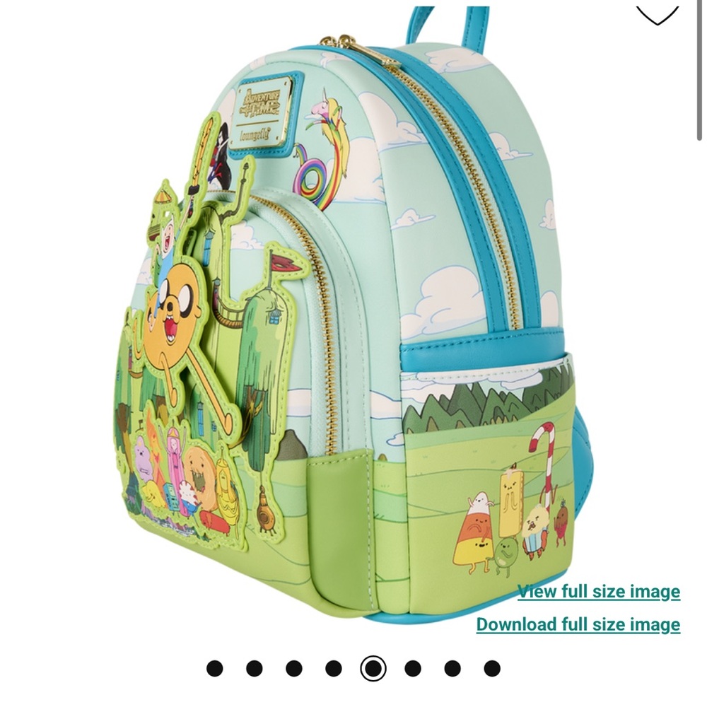 Loungefly Adventure Time Characters Exclusive Mini Backpack - Picture 6 of 10